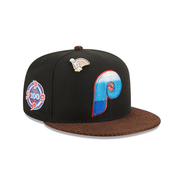 Philadelphia Phillies Feathered Cord 59FIFTY Fitted Hat Male Product Image