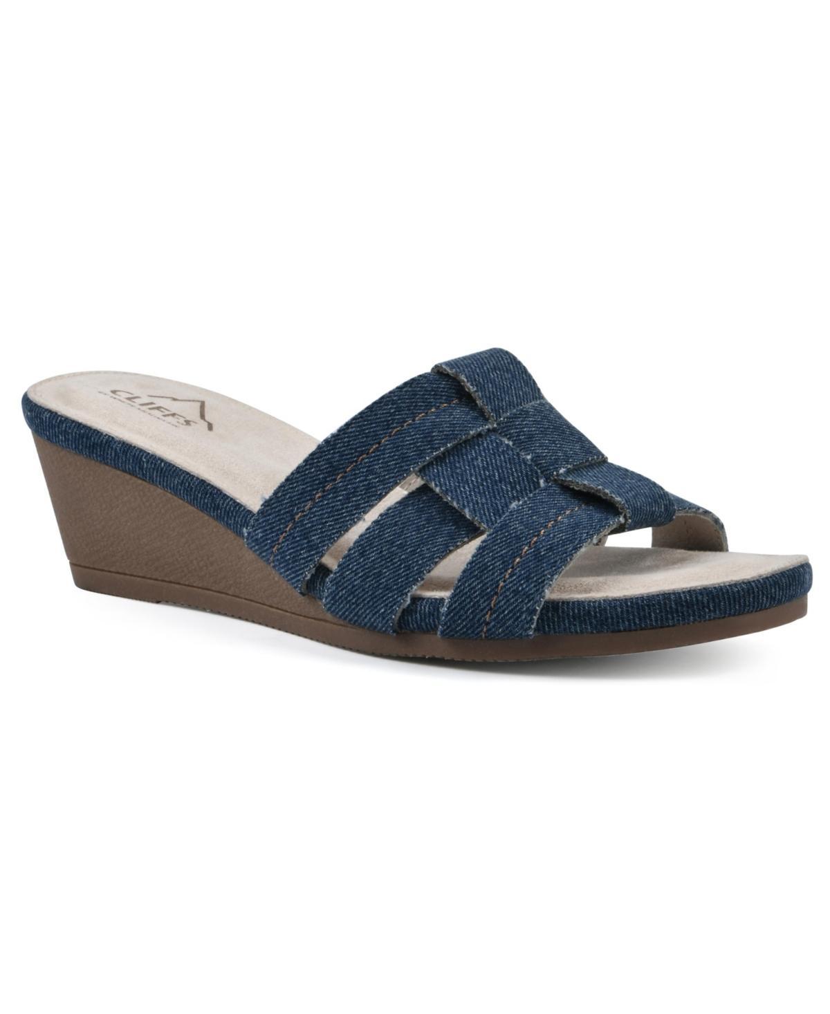 Cliffs by White Mountain Candyce Burnished/Smooth) Women's Sandals Product Image