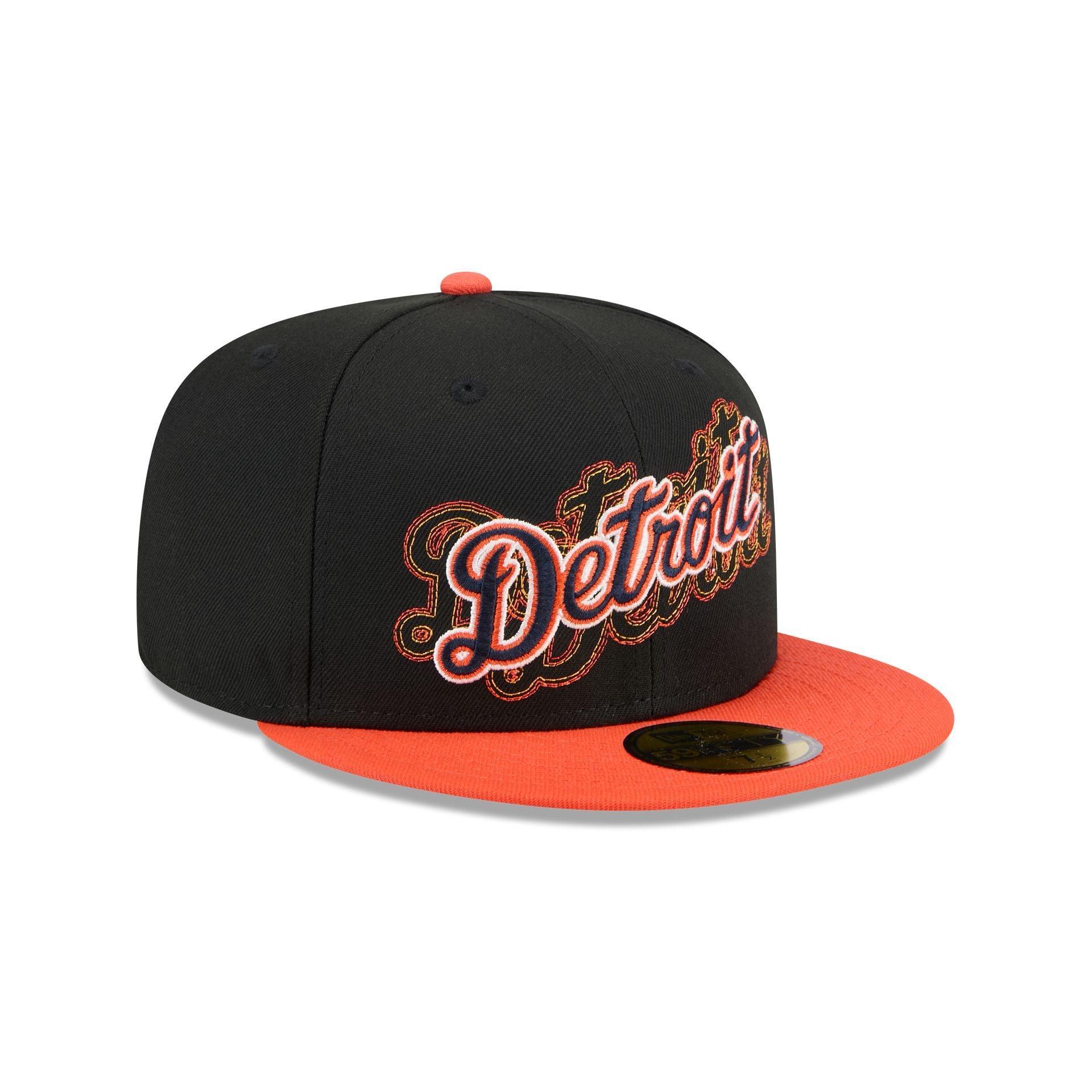 Detroit Tigers Shadow Stitch 59FIFTY Fitted Hat Male Product Image