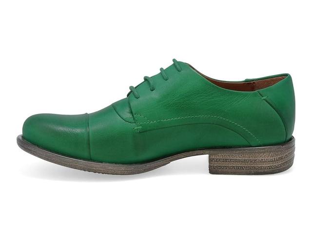 Miz Mooz Letty (Emerald) Women's Lace up casual Shoes Product Image