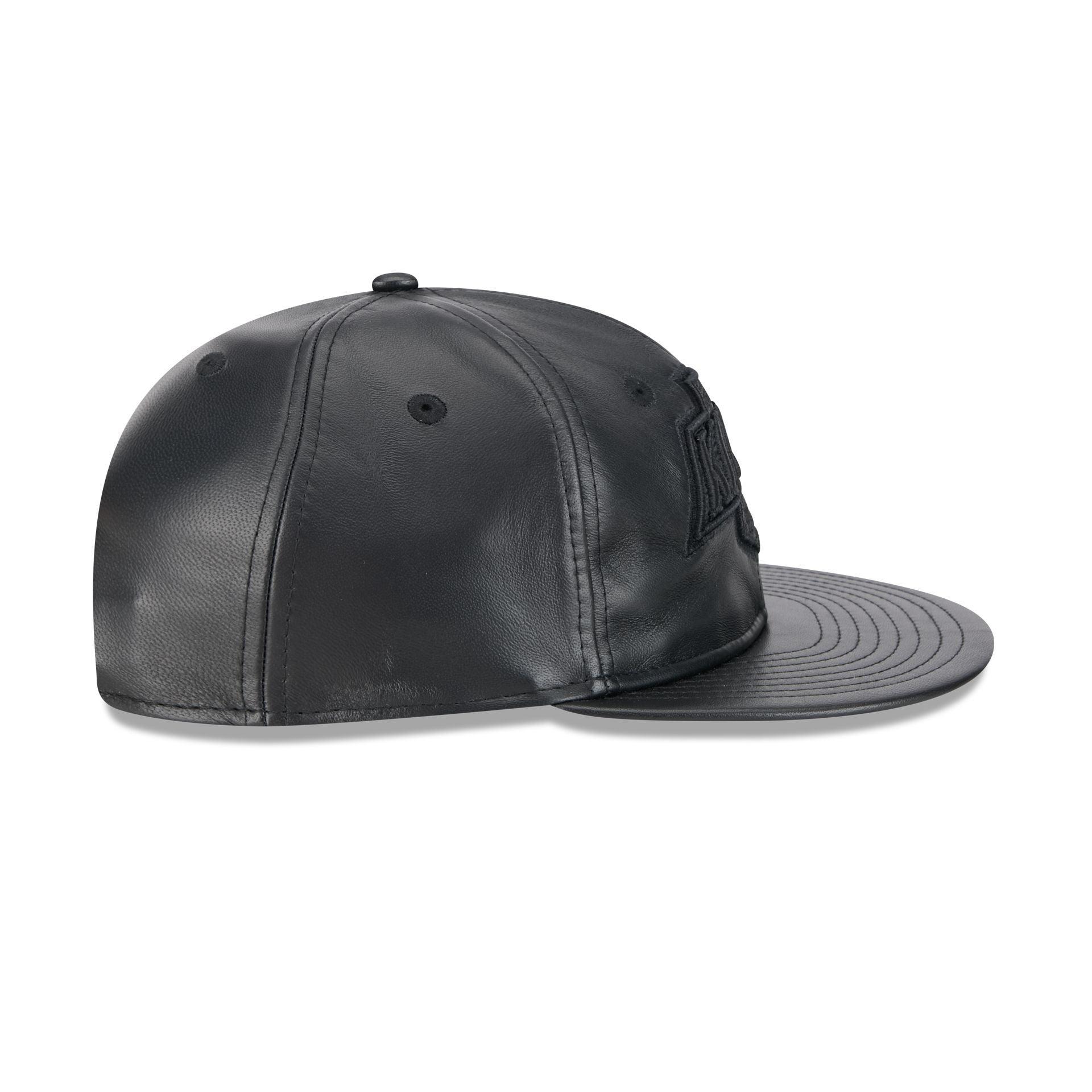 Los Angeles Kings Genuine Leather Retro Crown 9FIFTY Strapback Hat Male Product Image