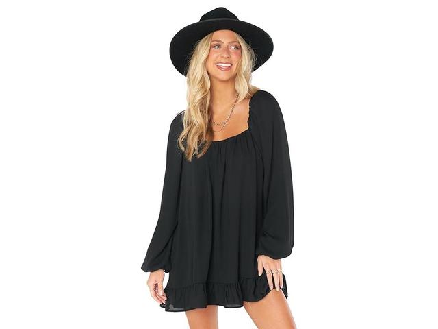 Show Me Your Mumu Briar Mini Dress (Black) Women's Dress Product Image