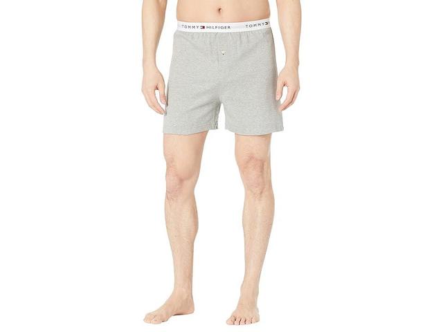 Tommy Hilfiger Tommy Woven Boxer Heather) Men's Underwear Product Image