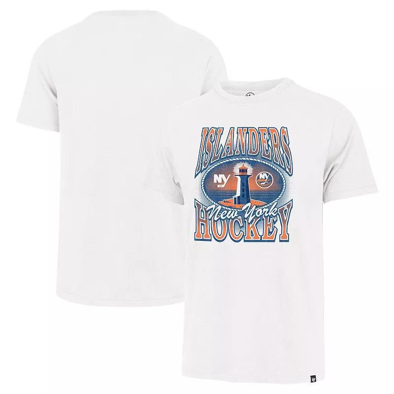 Mens 47 White New York Islanders Regional Localized Franklin T-Shirt Product Image