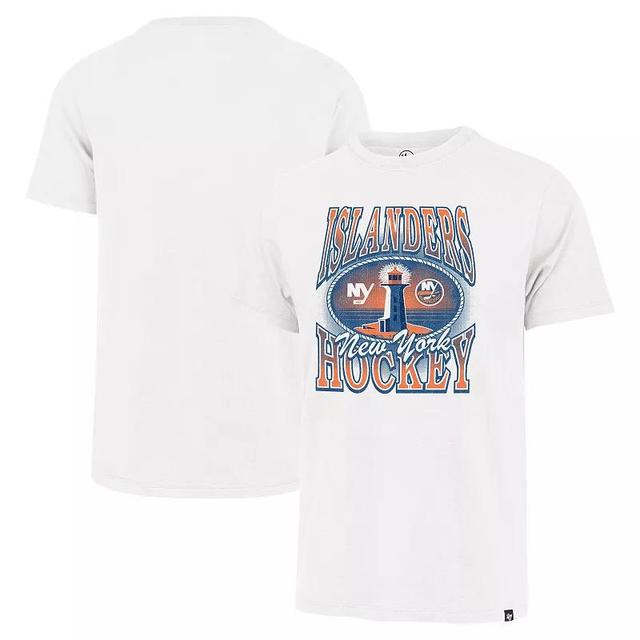 Mens 47 White New York Islanders Regional Localized Franklin T-Shirt Product Image