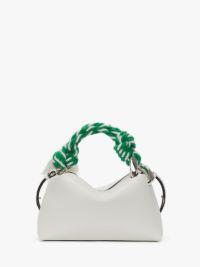 JWA CORNER BAG - LEATHER TOP HANDLE BAG in white | JW Anderson US  Product Image