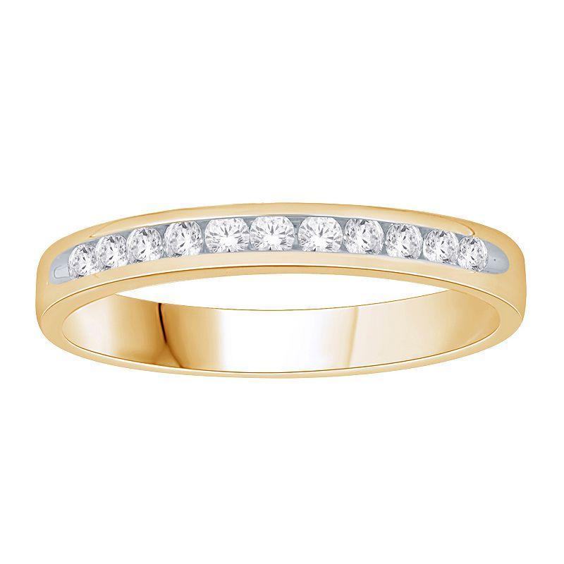 Diamond Medley 14k Gold 1/4 Carat T.W. Lab-Grown Diamond Ring, Womens Product Image