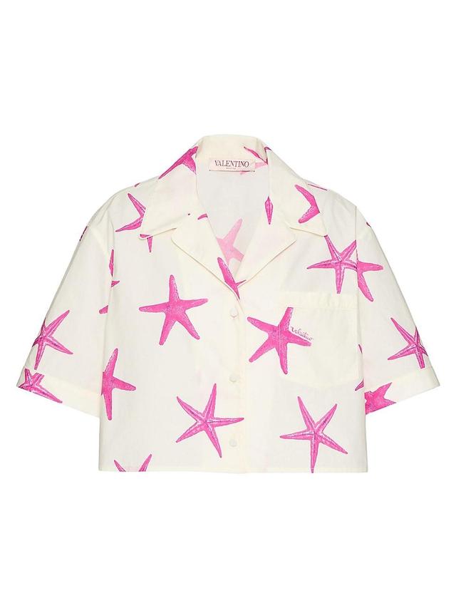 Womens Starfish Popeline Shirt Product Image