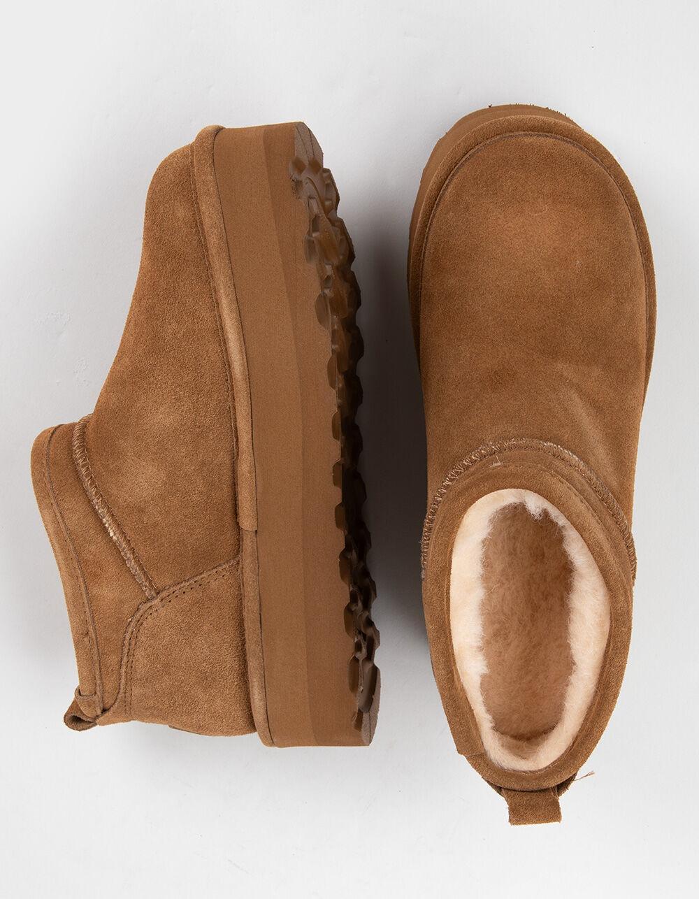 BEARPAW Retro Super Shorty Womens Platform Boots Product Image