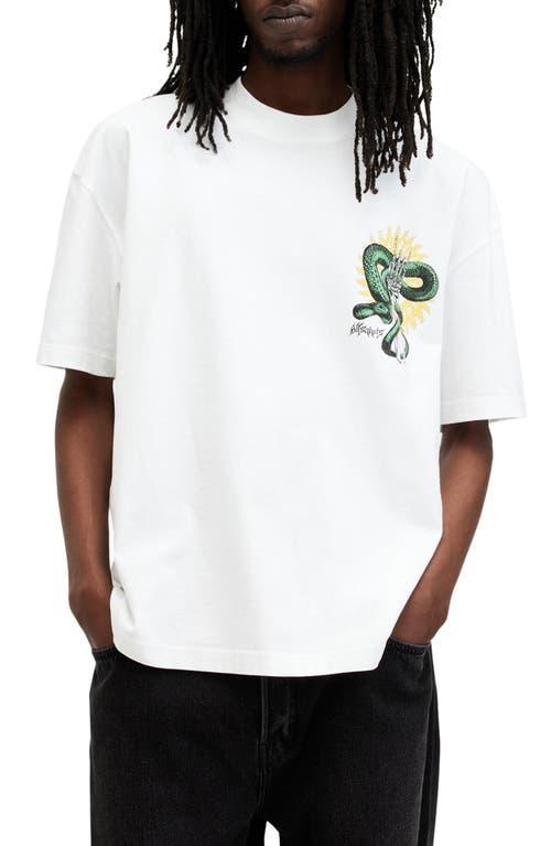 Krait Graphic Tee In Optic White Product Image