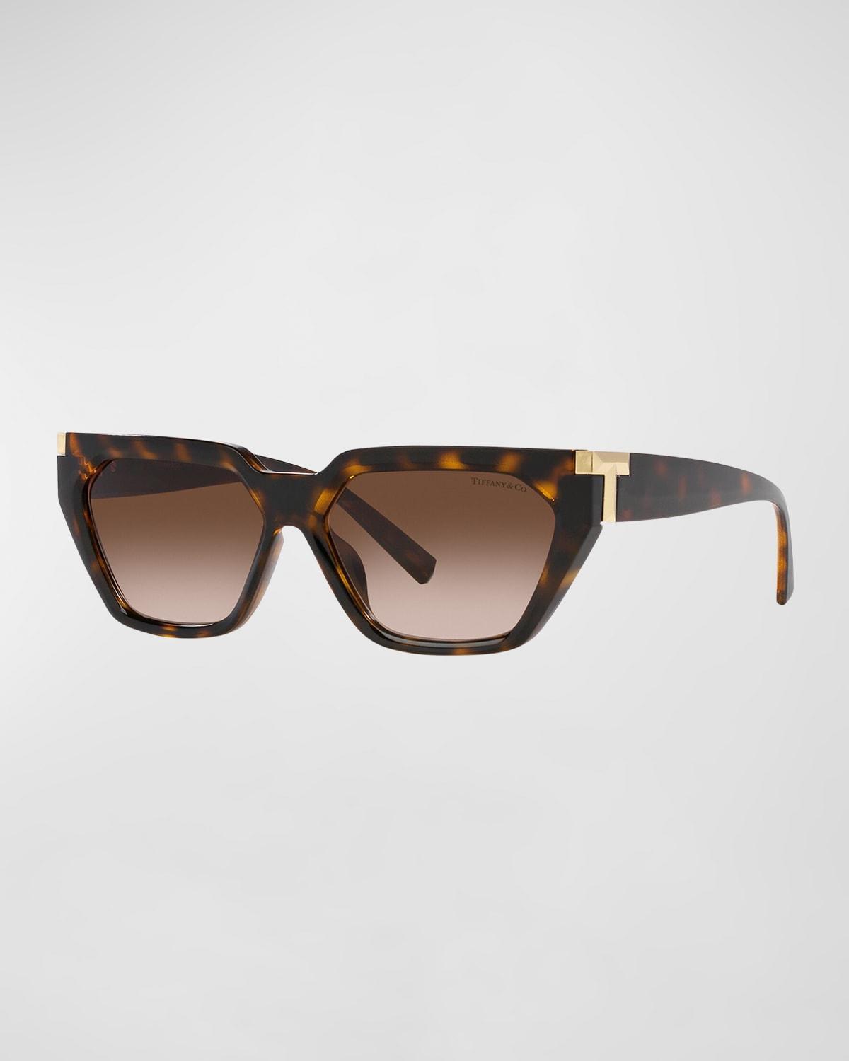 Tiffany & Co. 56mm Irregular Sunglasses Product Image