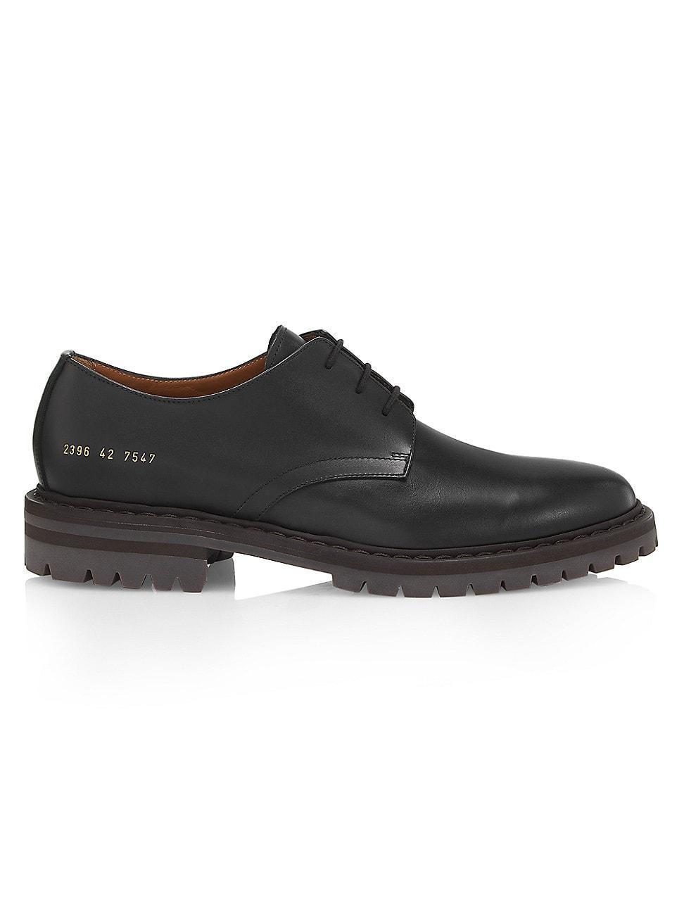 Mens Officers Leather Derbys Product Image