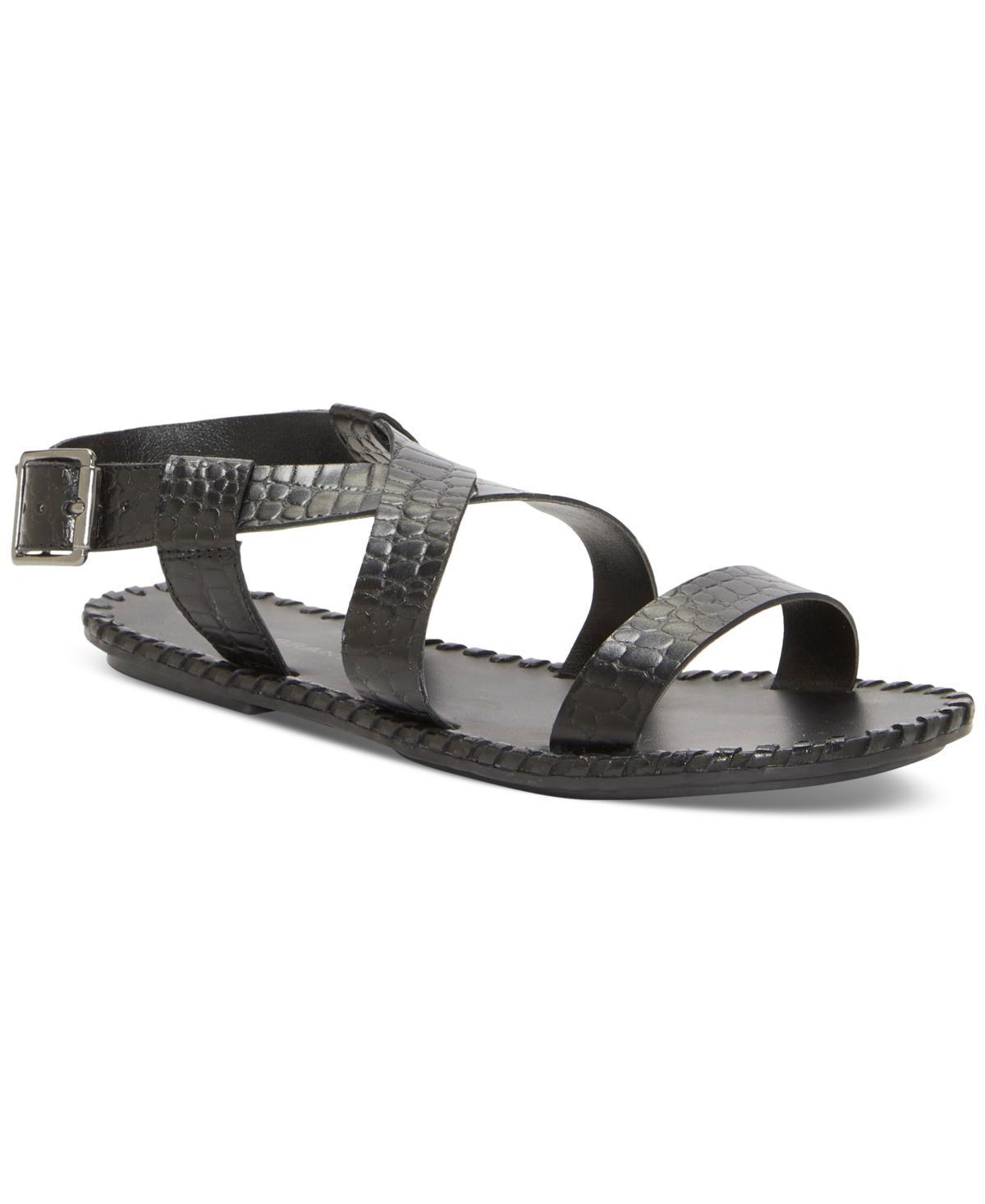 Lucky Brand Womens Zelek Crisscross Flat Sandals Product Image