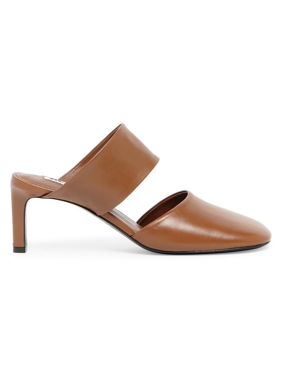 Womens Leather Mules product image