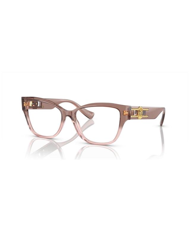 Versace Womens Eyeglasses, VE3347 - Pink Transparent Product Image