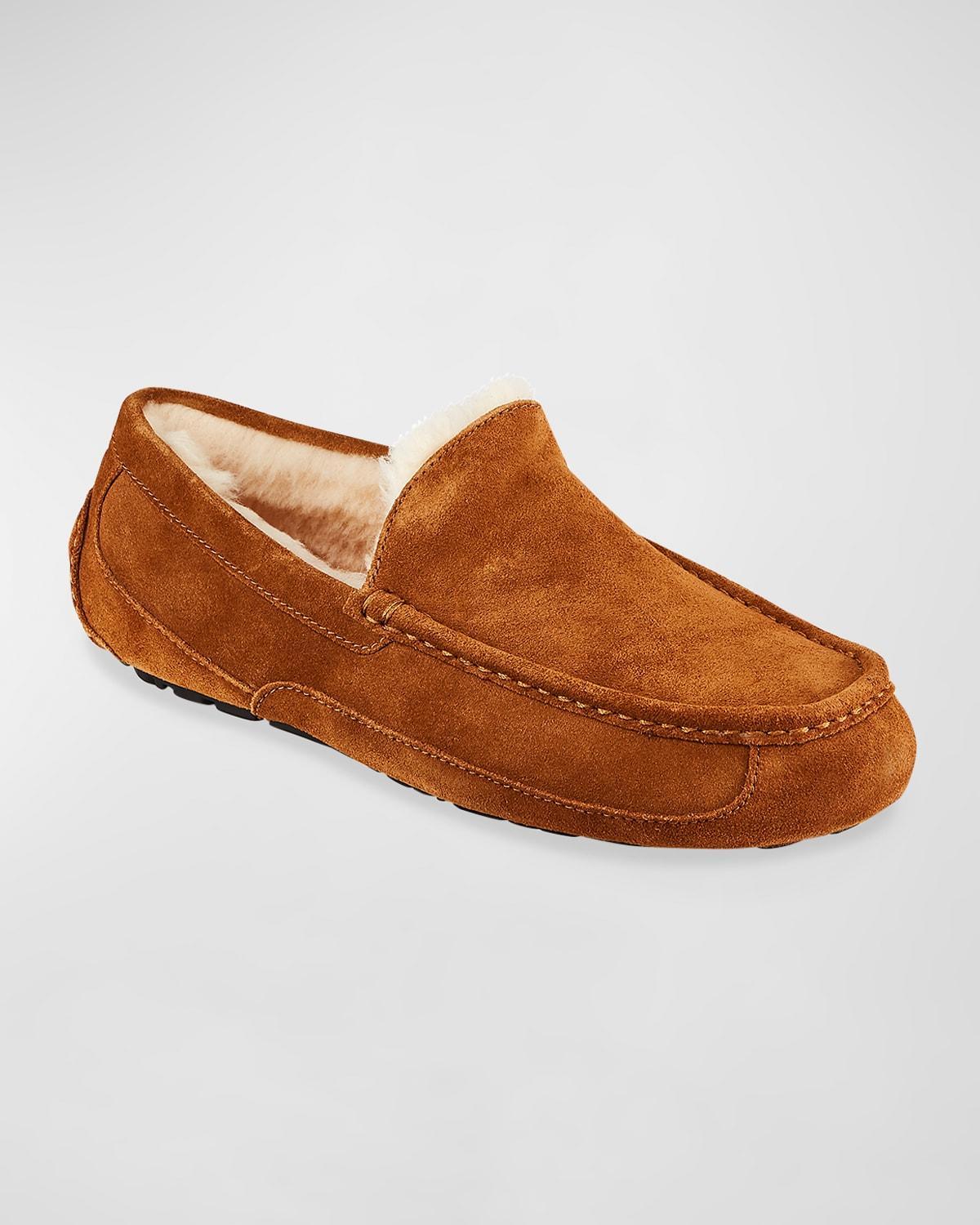 Mens Ascot Suede Slippers Product Image