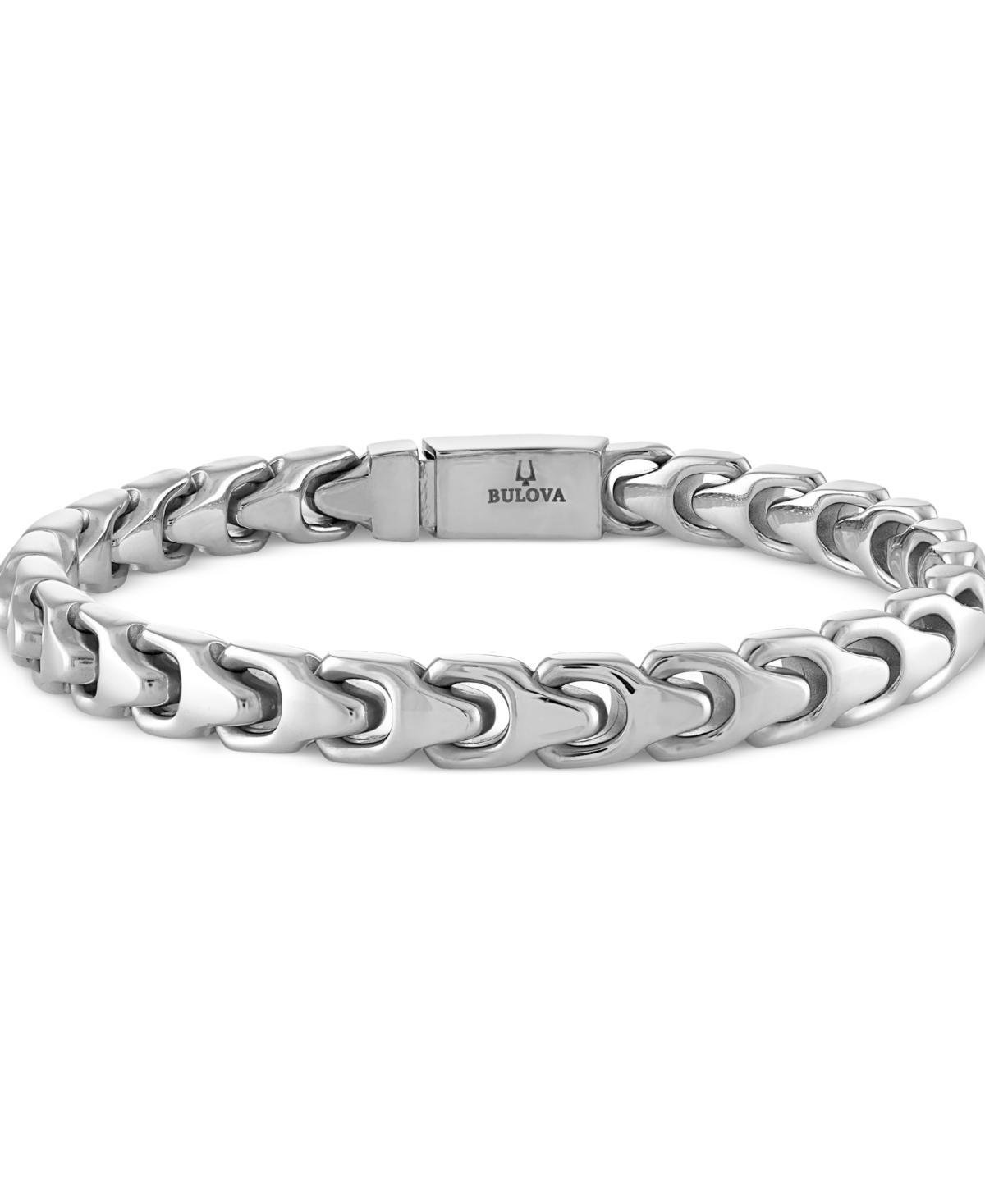 Bulova Mens Link Bracelet in Stainless Steel Product Image