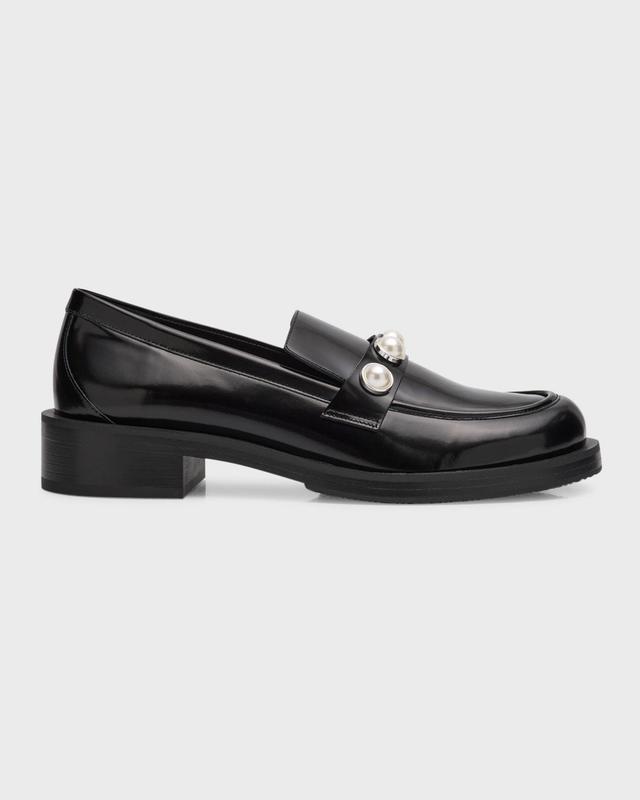 Mens Loom Leather Moccasin Loafers Product Image