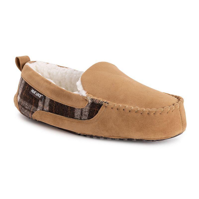 MUK LUKS Emmett Mens Moccasin Slippers Product Image