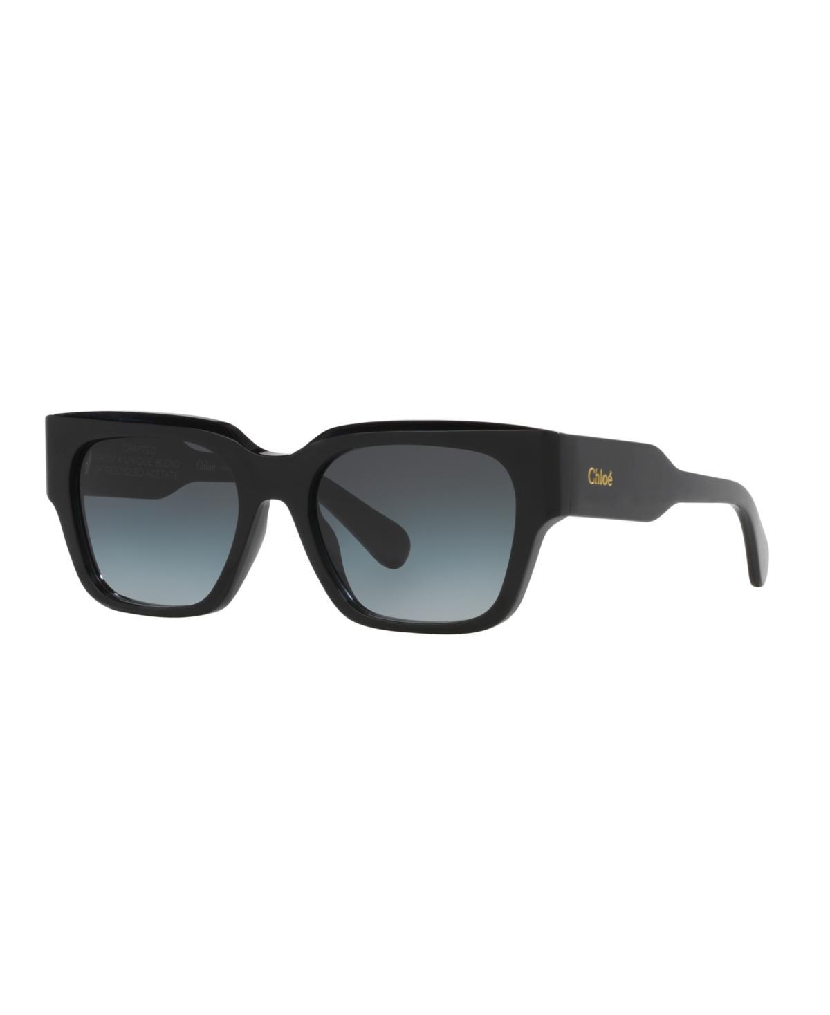 Womens 54MM Rectangular Sunglasses Product Image