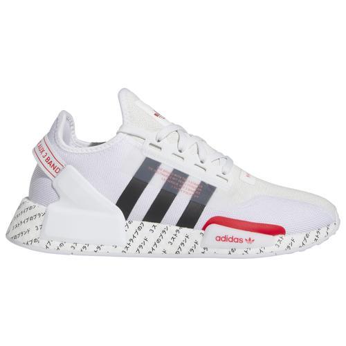 adidas Mens adidas NMD V2 - Mens Shoes Red/Black/White Product Image