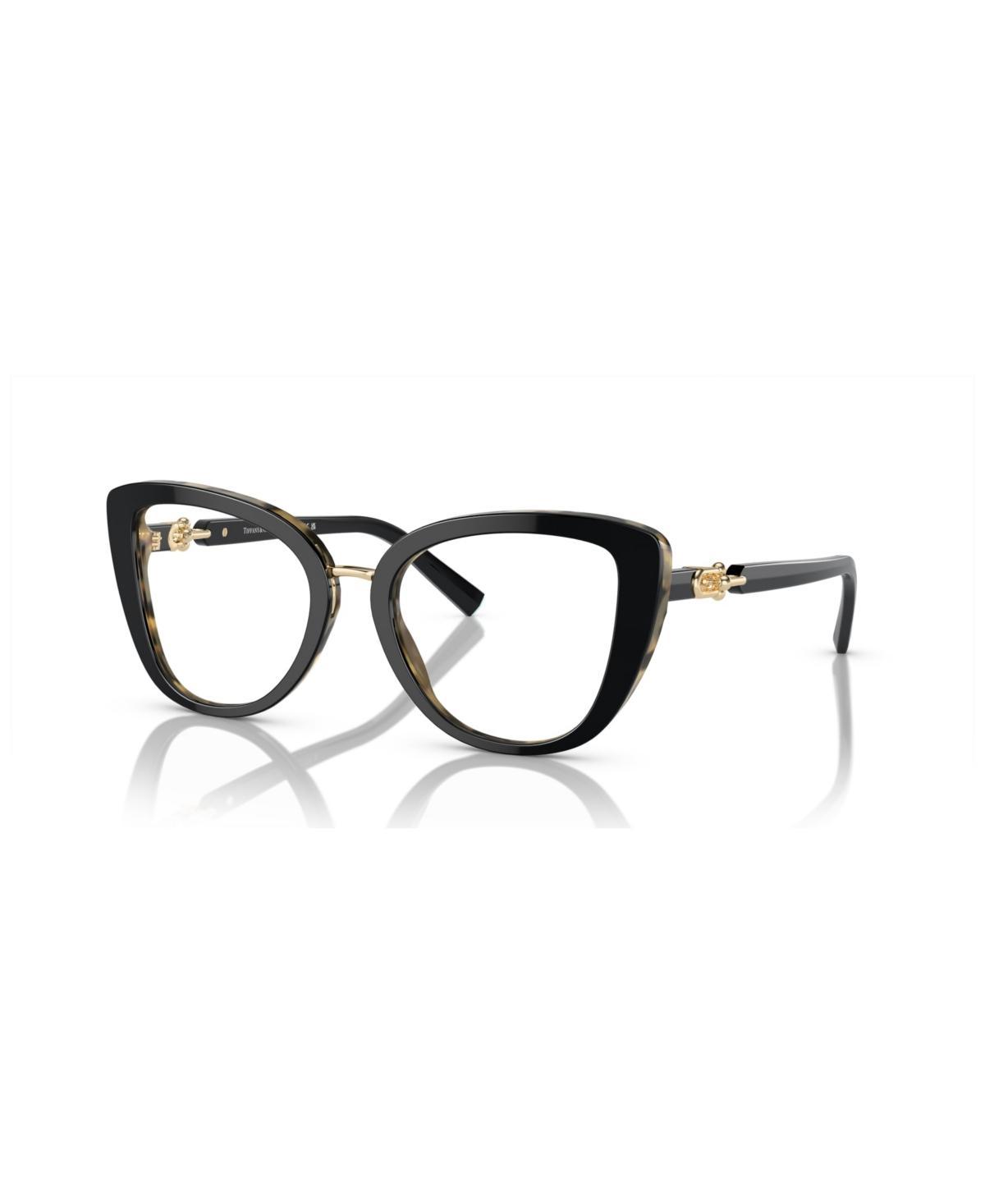 Tiffany & Co. Womens Eyeglasses, TF2242 - Black On Yellow Havana Product Image