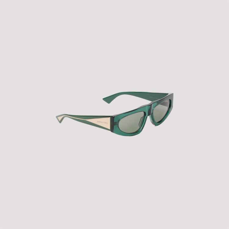 Green Crystal Acetate Sunglasses Product Image