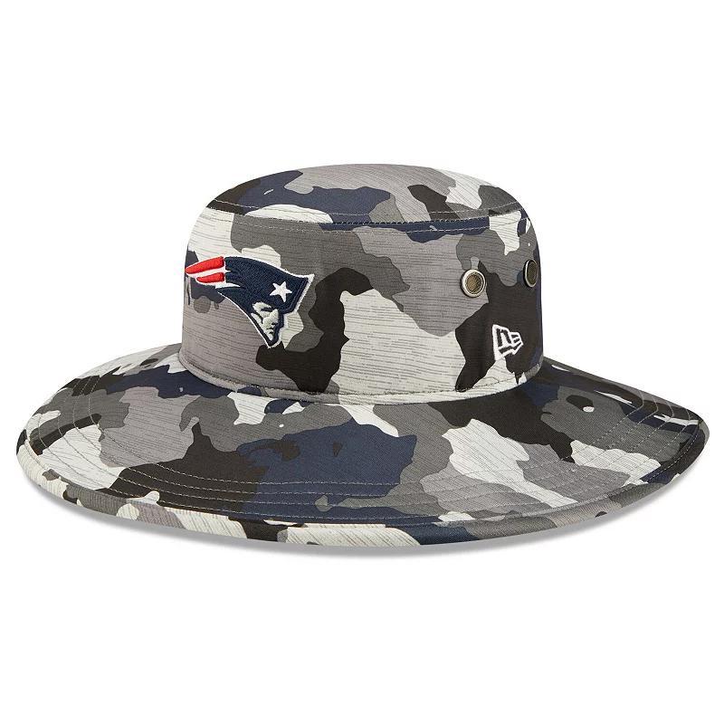 Mens New Era Camo New England Patriots 2022 Nfl Training Camp Official Panama Bucket Hat Product Image