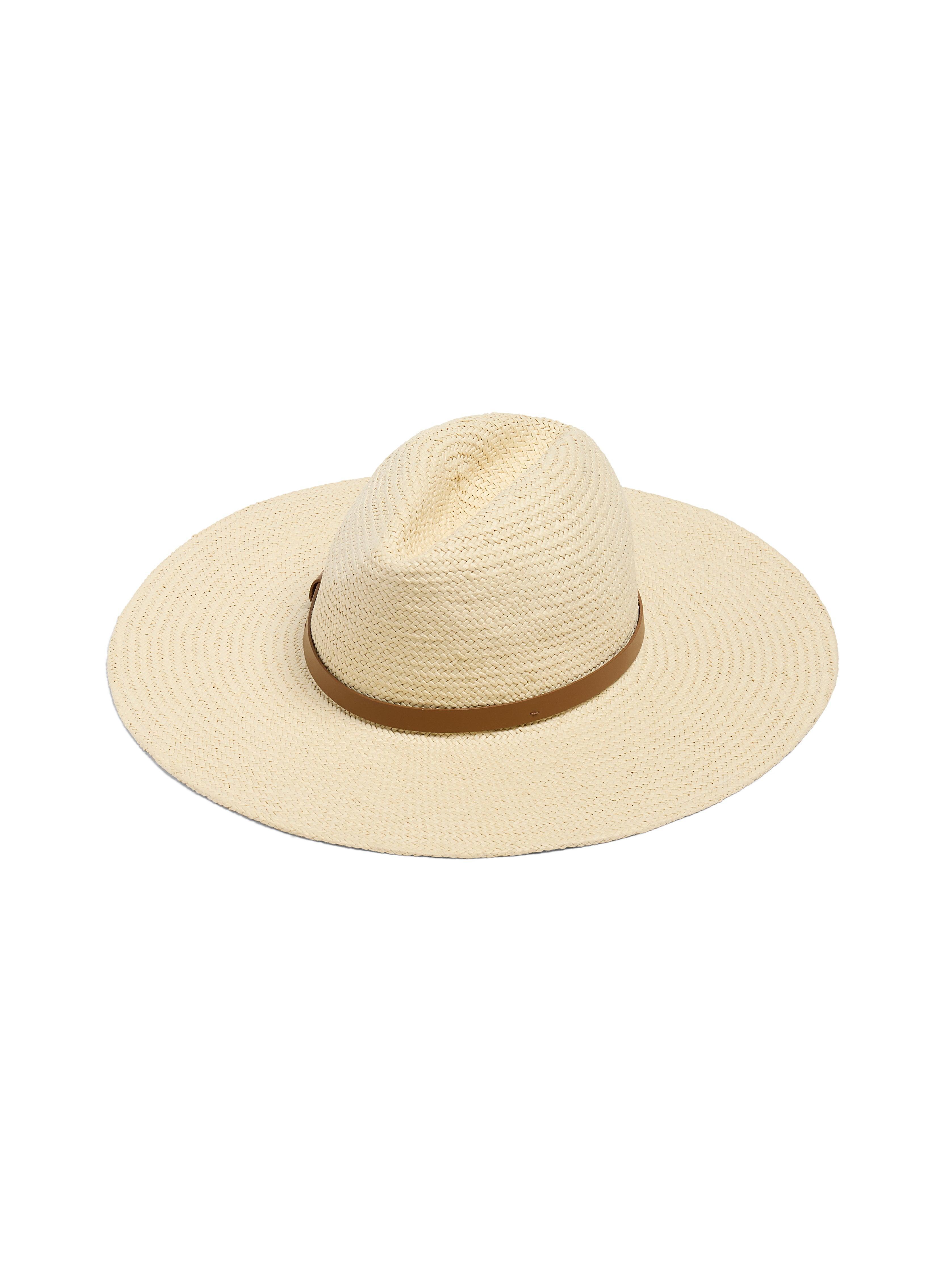 Paper Packable Rancher Hat - Cream Female Product Image