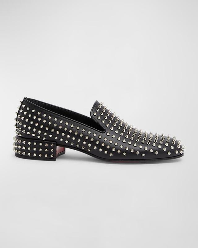 Men's Spikeasy Studded Nappa Leather Loafers Product Image
