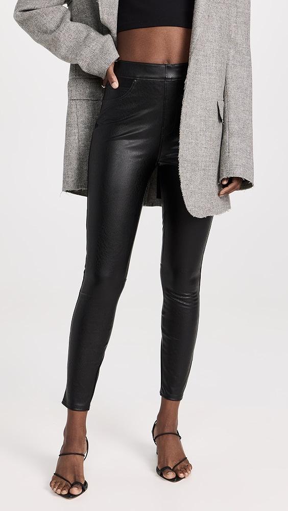 SPANX Leather Like Ankle Skinny Pants | Shopbop Product Image