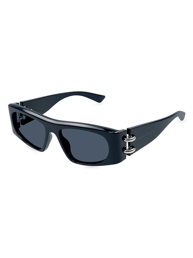 Mens Piercing AM0471S 53MM Rectangular Sunglasses Product Image