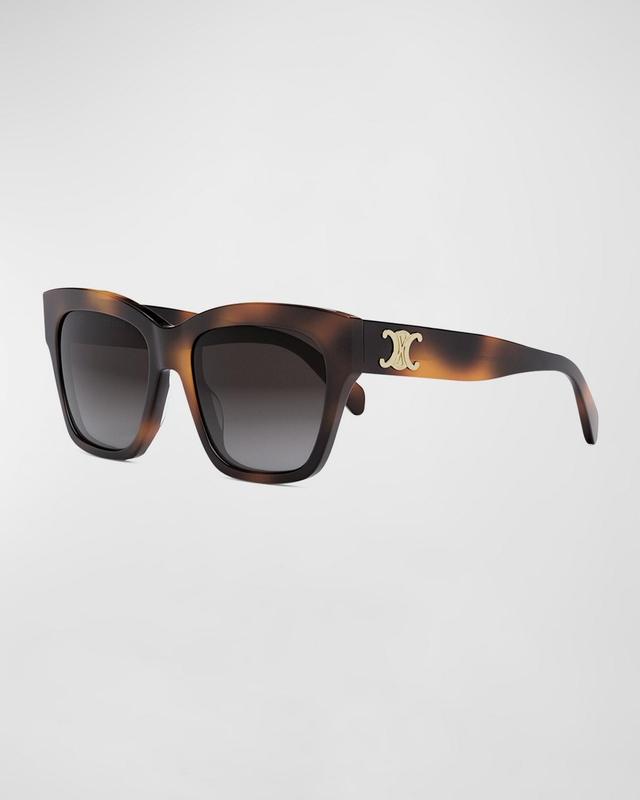 CELINE Triomphe 55mm Round Sunglasses Product Image