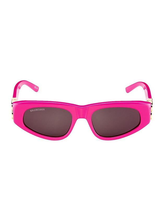 Womens 53MM Narrow Sunglasses Product Image