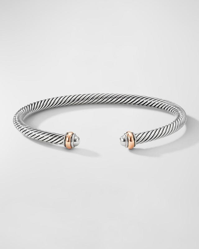 Womens Cable Classics Bracelet in Sterling Silver Product Image