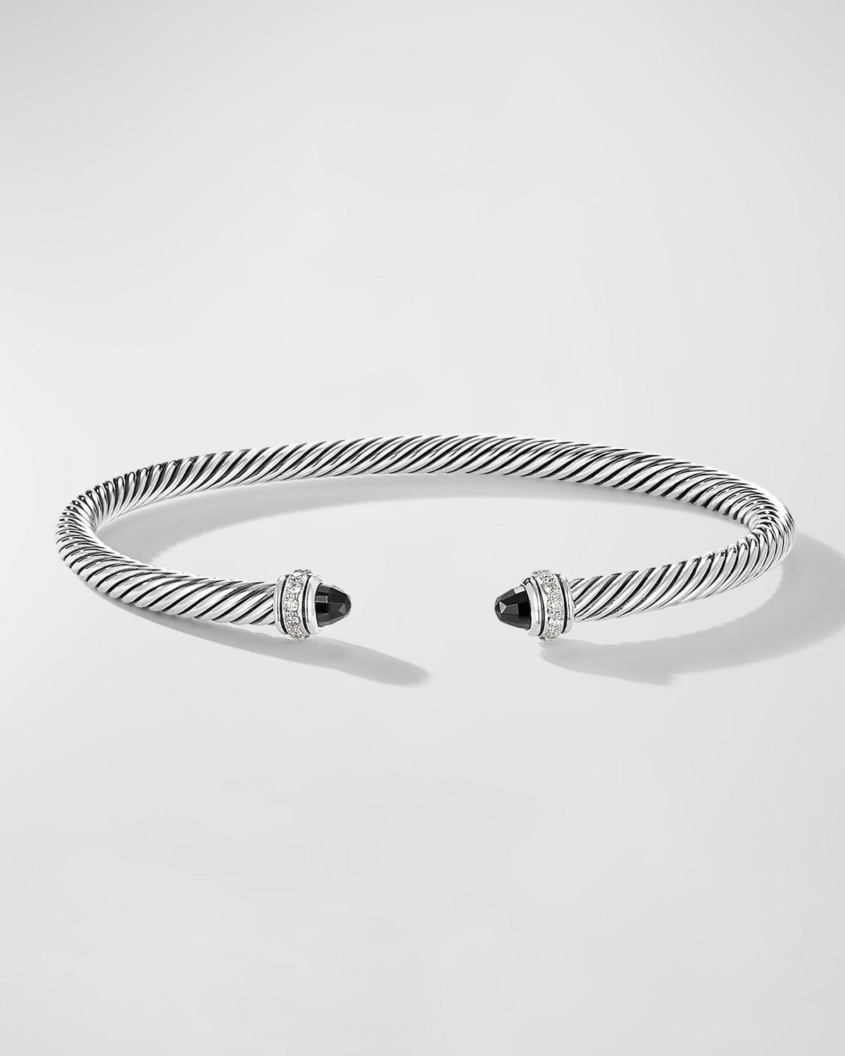 Womens Cable Classics Bracelet in Sterling Silver Product Image