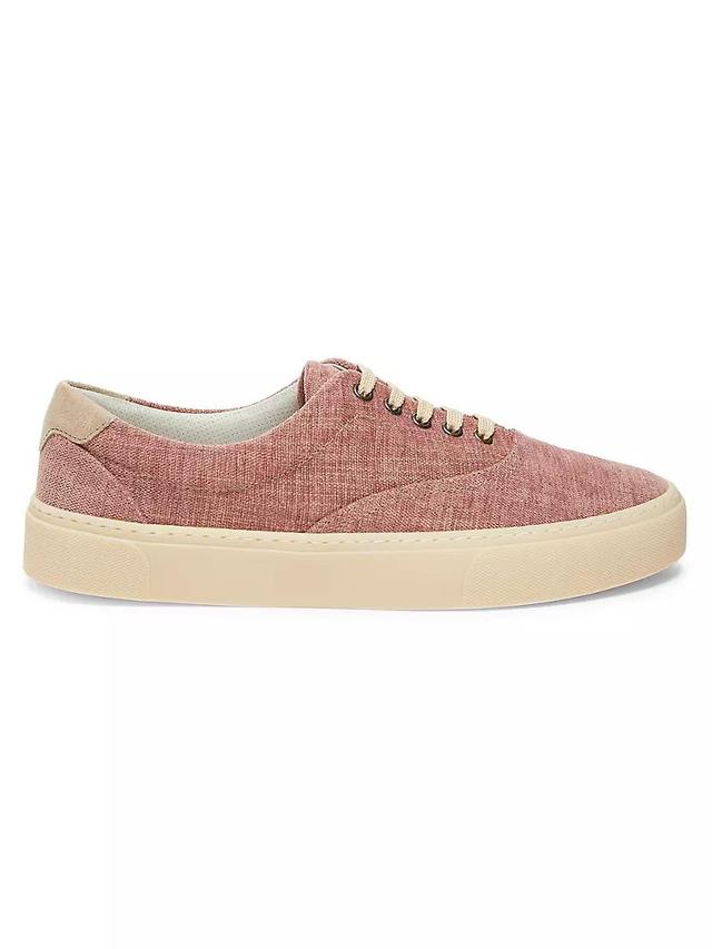 Textile Lace-Up Sneakers Product Image