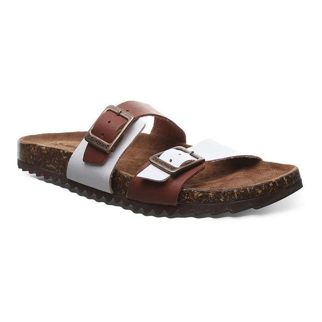 Bearpaw Julieta II Womens Leather Slide Sandals Product Image