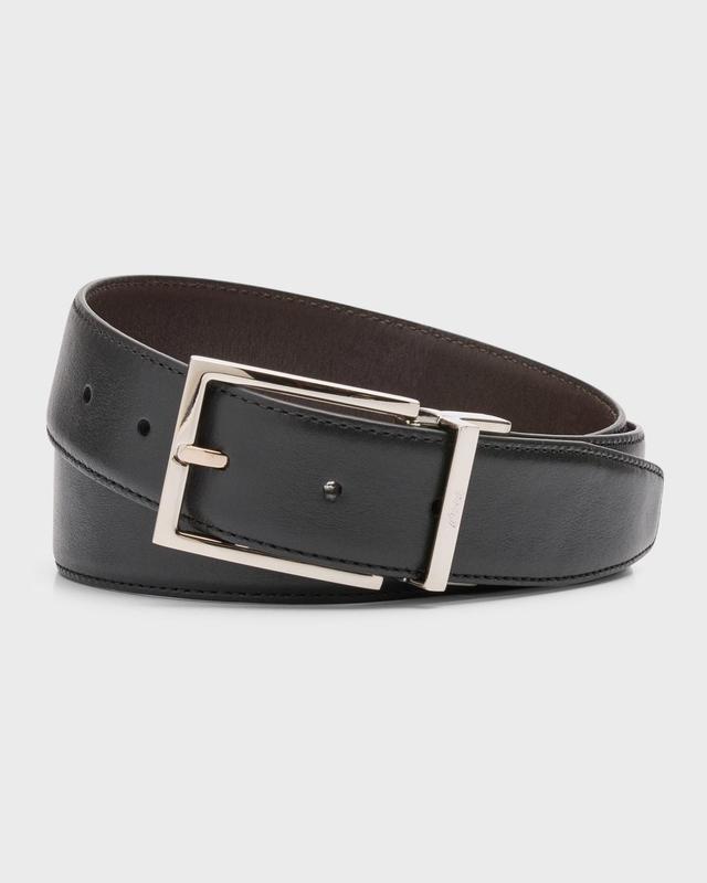 Mens Twist Buckle Reversible Belt Product Image