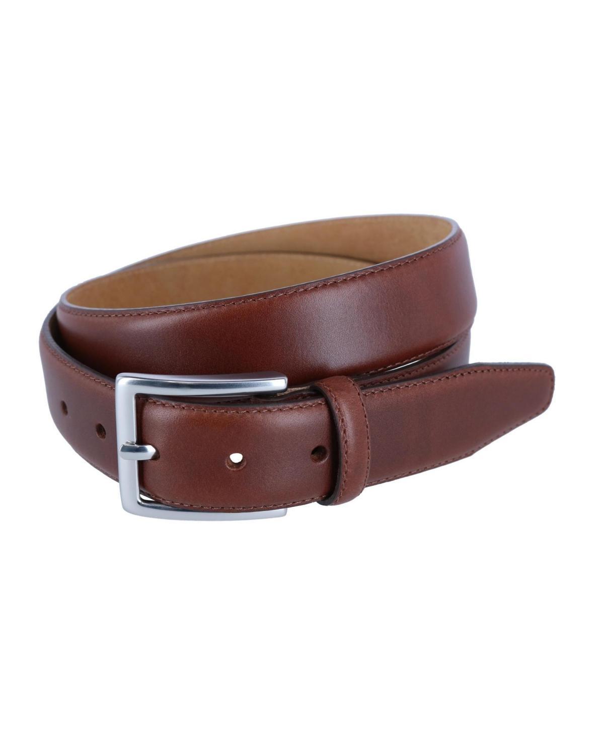 Trafalgar Men's Orion Calfskin Dress Belt, 35mm - Size: 44in / 110cm - Navy Product Image