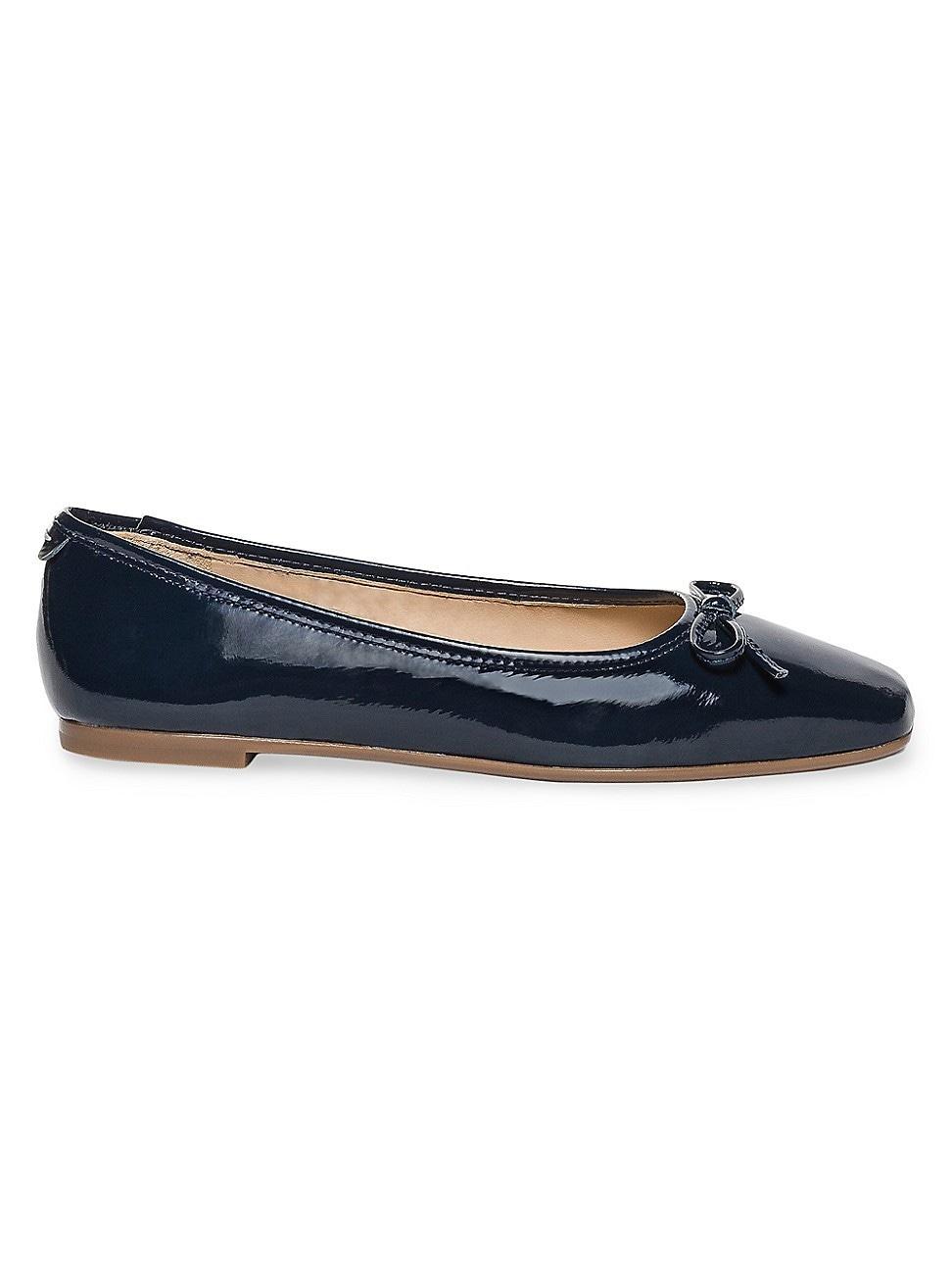 Womens Gwynn Patent Leather Ballerina Flats Product Image