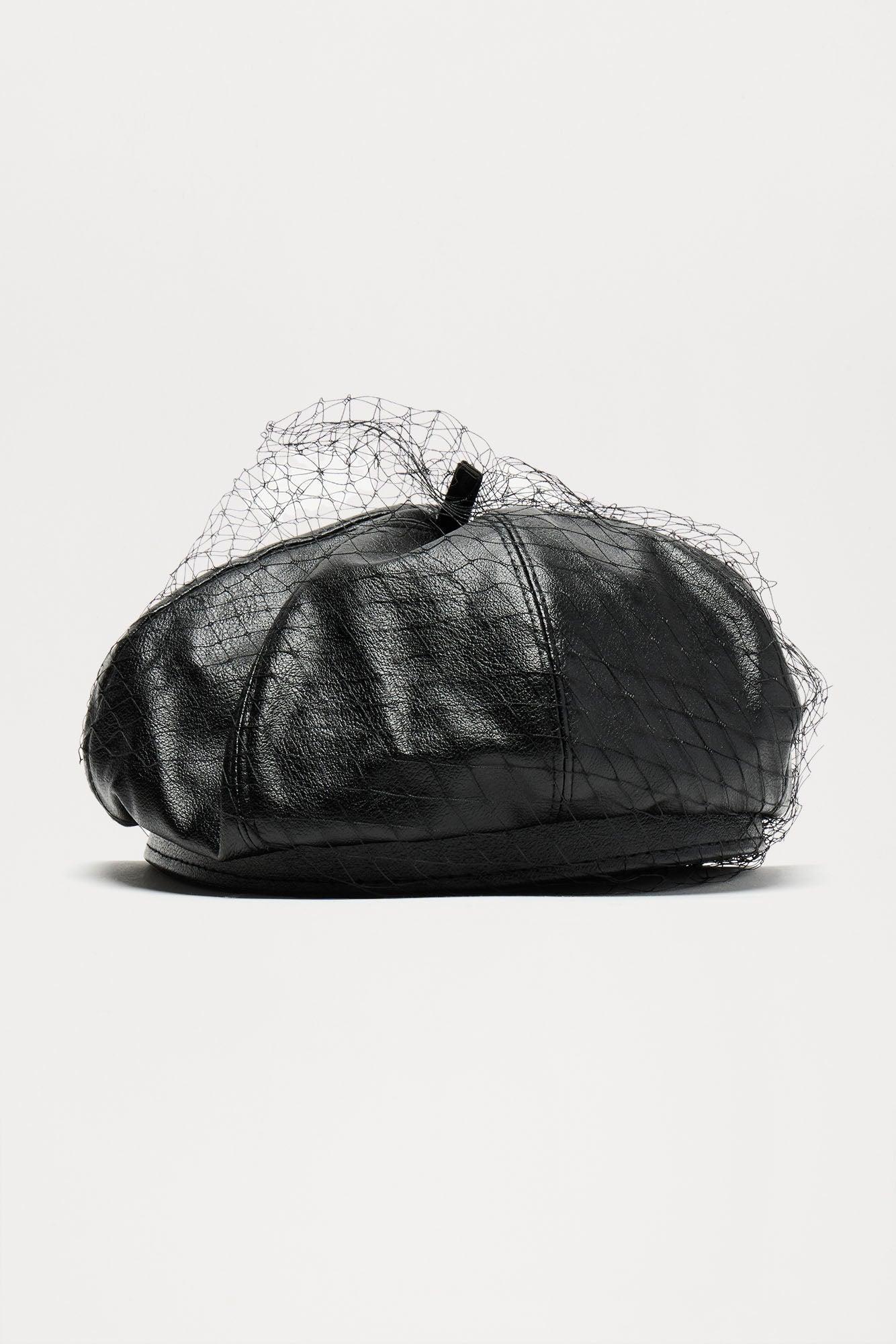 Baddie On The Block Beret - Black Product Image