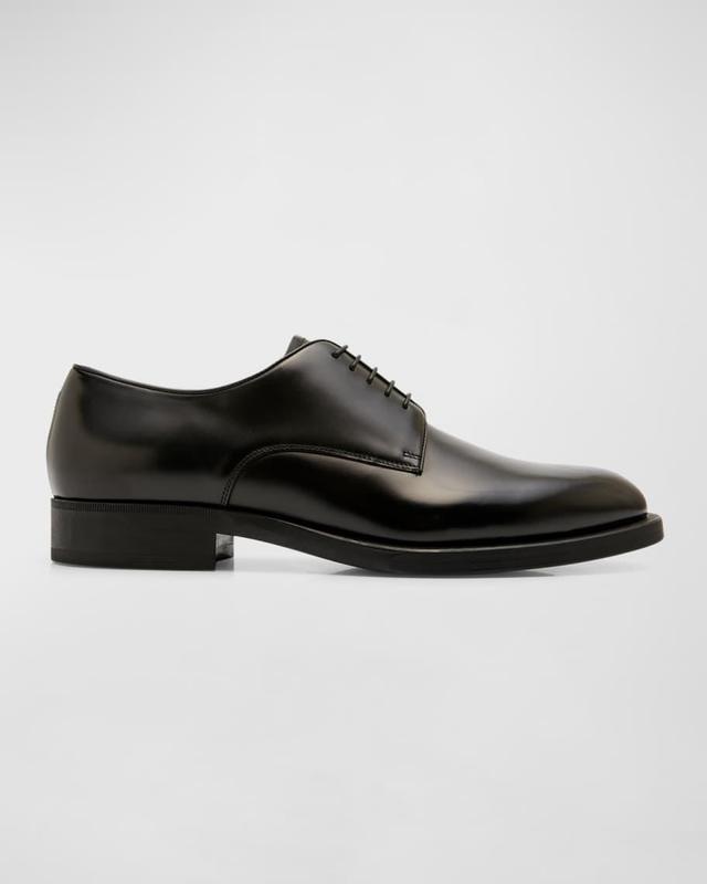 Men's Formal Leather Derby Shoes Product Image