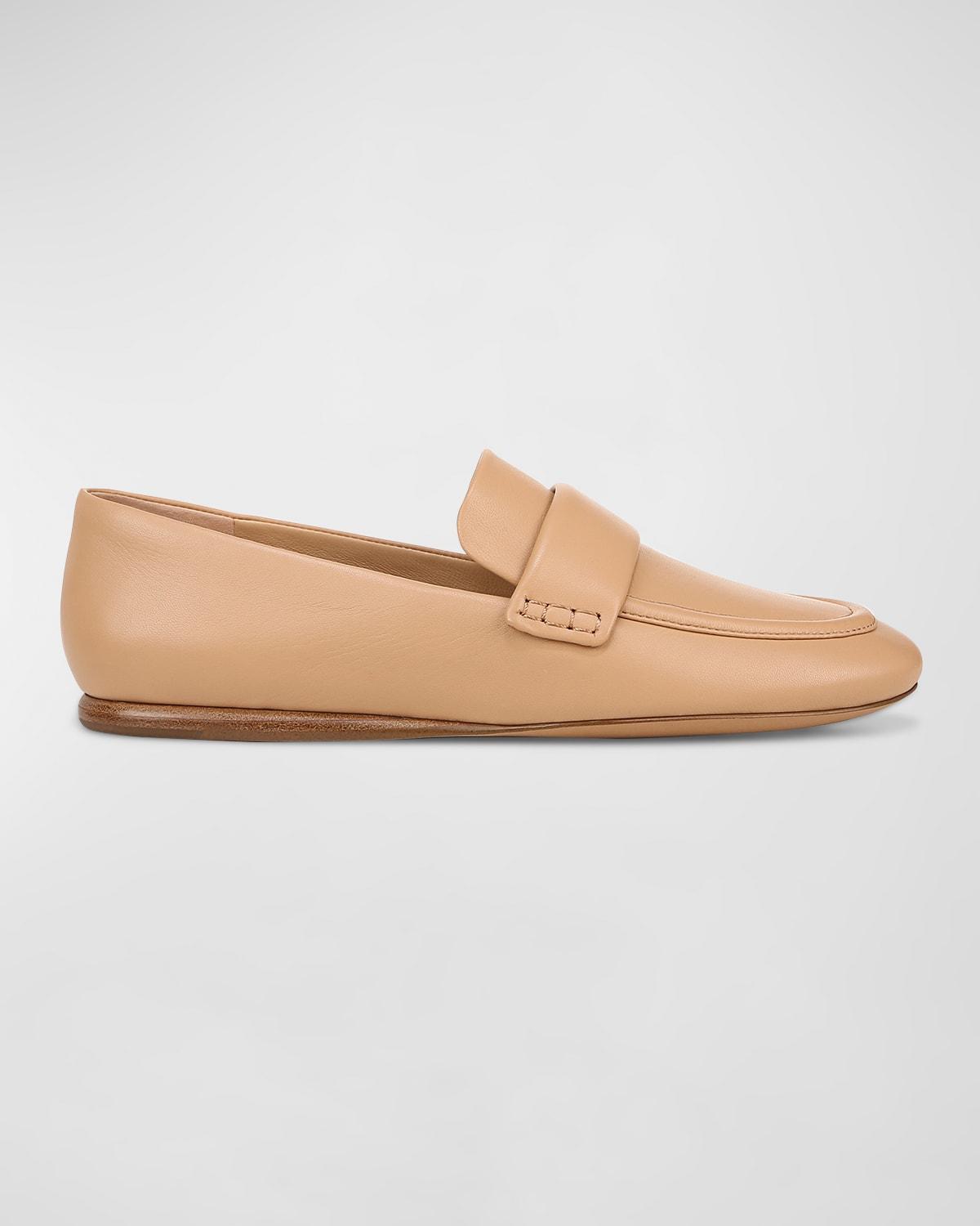 Womens Davis Leather Loafers Product Image