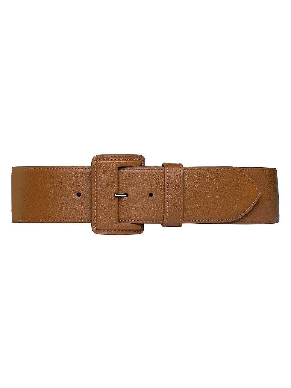 Womens La Merveilleuse 60MM Leather Belt product image