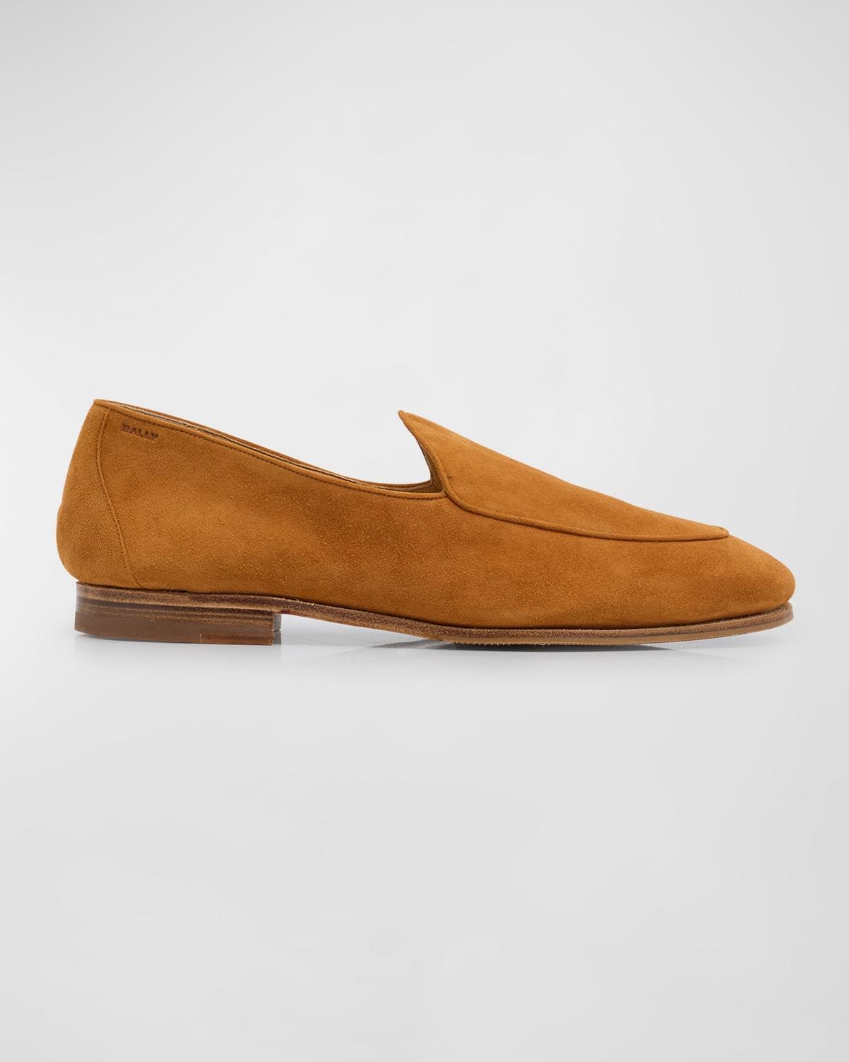 Mens Plume Leather Loafers Product Image