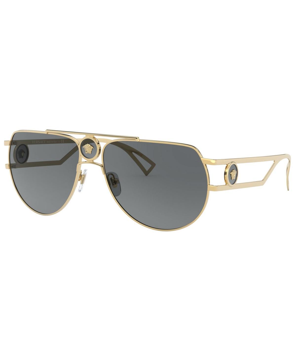 Medusa Cutout Metal Aviator Sunglasses Product Image