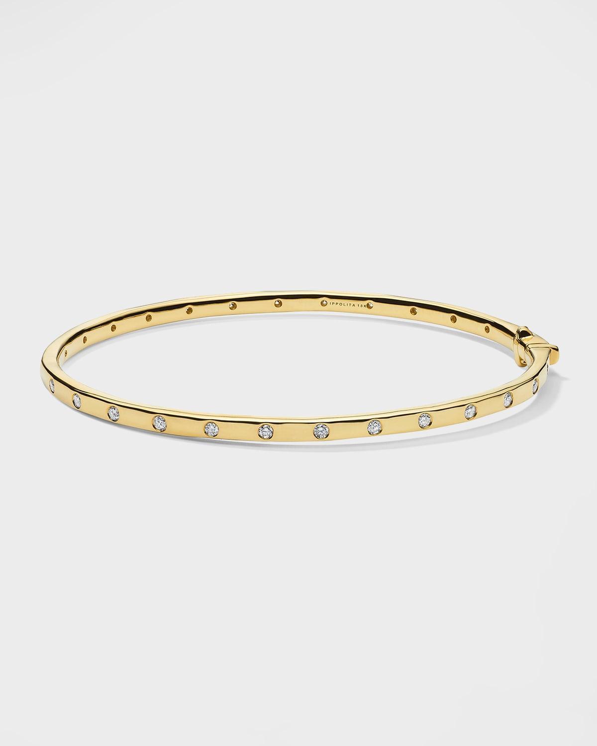 Ippolita Stardust Pav Diamond Hinged Bangle Product Image