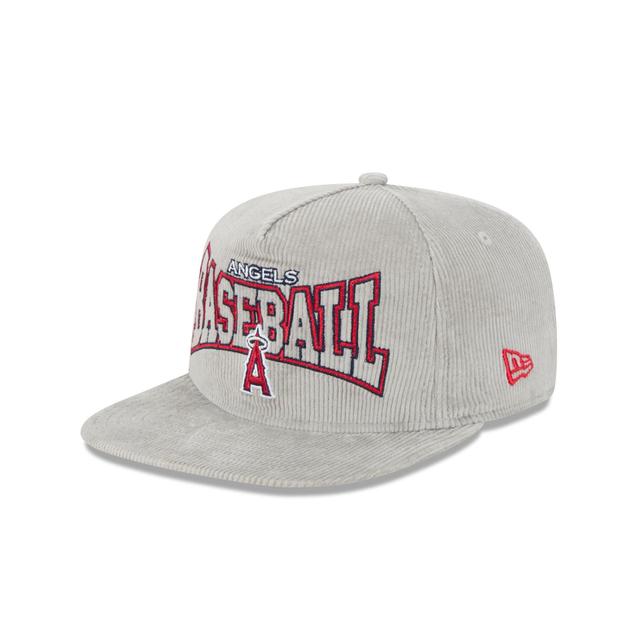 Los Angeles Angels Gray Cord Golfer Hat Male Product Image