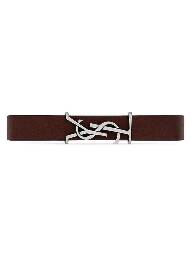 Womens Cassandre Bracelet In Leather Product Image